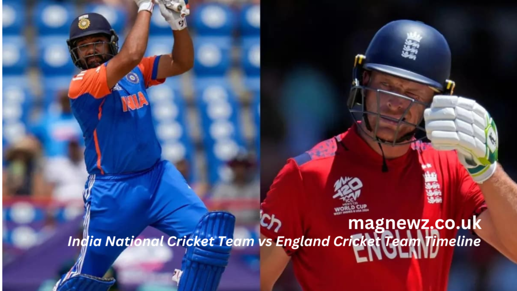 India National Cricket Team vs England Cricket Team Timeline