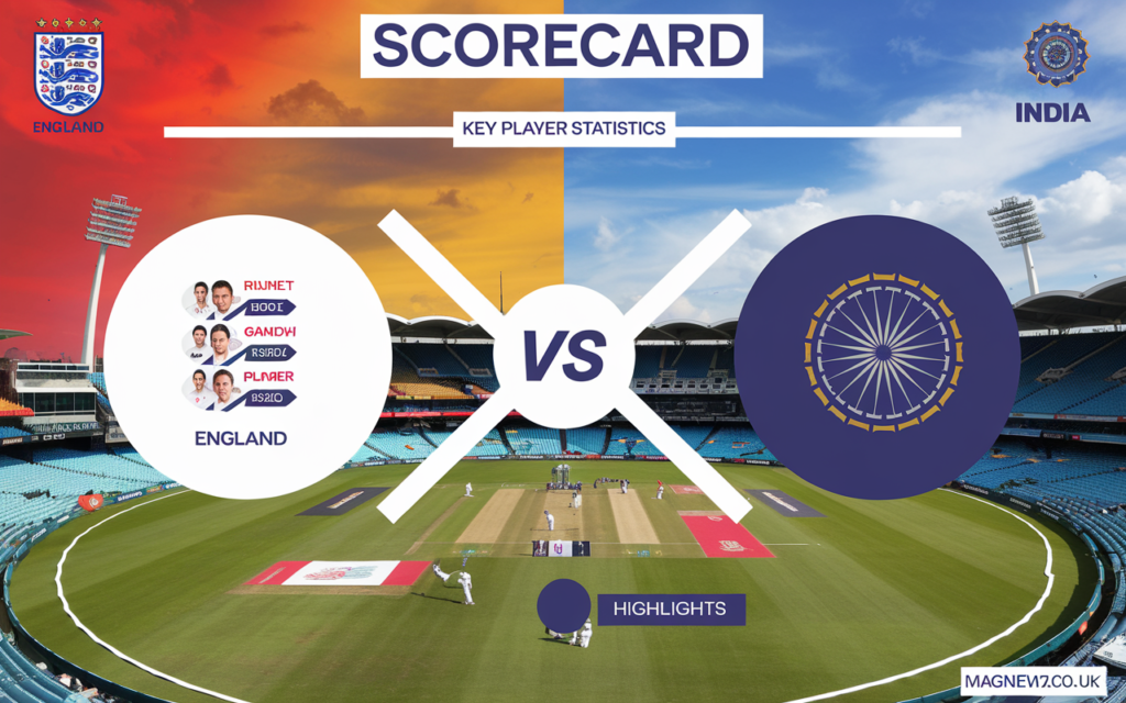 england cricket team vs india national cricket team match scorecard